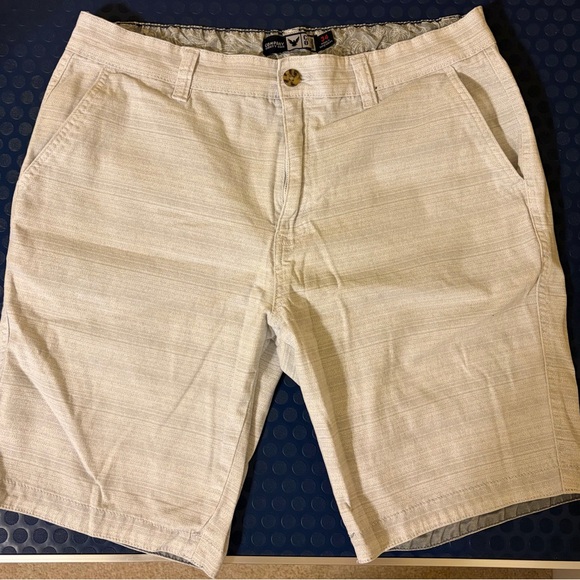 Men's Casual shorts- Olive, Navy, Blue, Gray, Tan - Picture 11 of 13